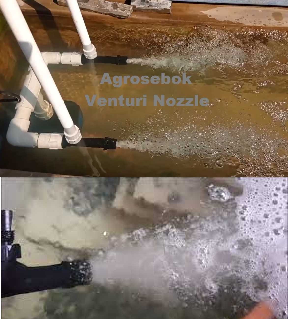 Submersible Venturi Jet Aerator Venturi Aerator Nozzle for Aeration in Pond 1 inch (Only Nozzle)